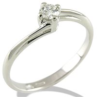 Anello Gemoro Donna in Oro bianco Diamante 0.18 Ct SS572BIA18 - SS572BIA18